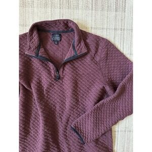 J.CREW Men's Sweater XL Red Cotton Pullover Fall Winter Classic Casual Everyday